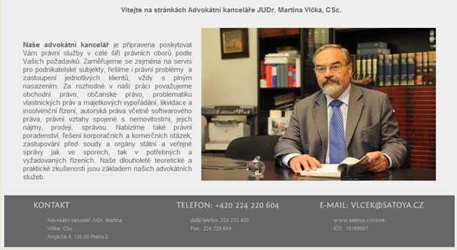 JUDr. Martin Vlcek, CSc.